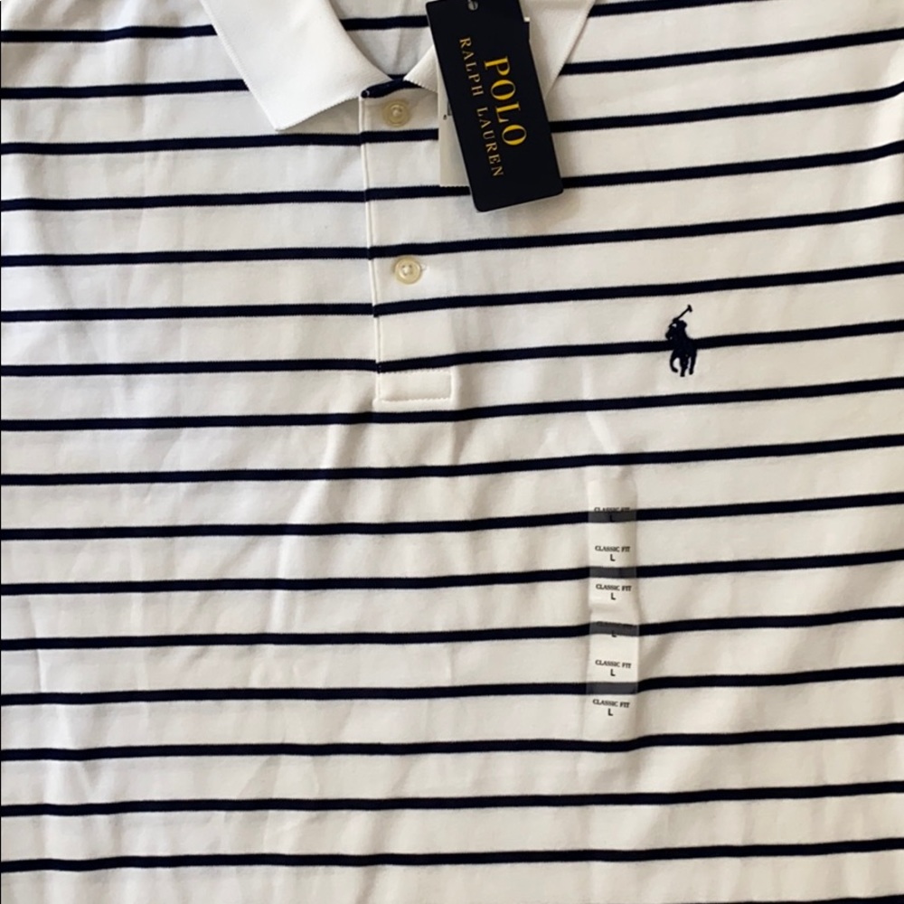 NWT Polo Ralph Lauren striped shirt